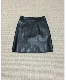 M.deux | ファイクレザー(スカート)