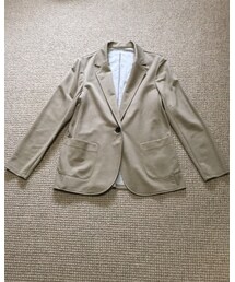 la.f… | ジャージ（キャメル）(テーラードジャケット)