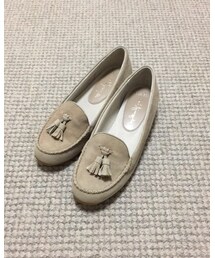 GINZA Kanematsu | モカシン（ベージュ）(モカシン/デッキシューズ)