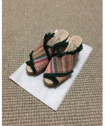 armoire caprice | サンダル（チェック）(サンダル)