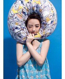 Être 裝飾片長洋裝(ワンピース)