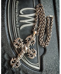 CHROME HEARTS | フィリグリークロスS wベイル & ペーパーチェーン(ネックレス)