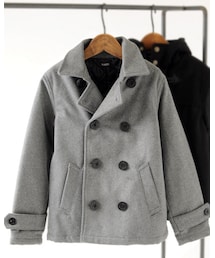 GLAZOS | メルトンPコート(ダウンジャケット/コート)