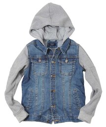 glazos | フード付デニムジャケット(デニムジャケット)