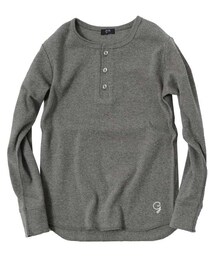 glazos | テレコ・ヘンリー長袖Tシャツ(Tシャツ/カットソー)