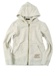 glazos | 裏毛デザイン・ジップアップパーカー(パーカー)