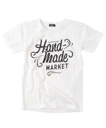 glazos | 天竺筆記デザインプリント半袖Tシャツ(Tシャツ/カットソー)