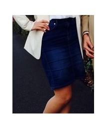 GU | デニムルックスカート(スカート)