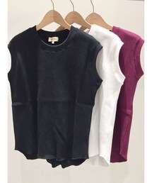ワッフルノースリーブ(Tシャツ/カットソー)