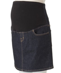 無印良品 | オーガニックコットン混デニムスーパーストレッチスカート(デニムスカート)