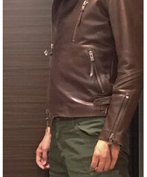no brand | ライダースジャケット