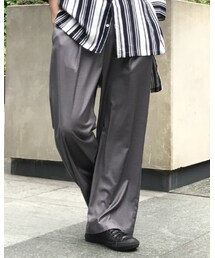 Lui's | 1タックワイドパンツ(パンツ)