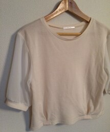 RETRO GIRL | 異素材MIXトップス(Tシャツ/カットソー)