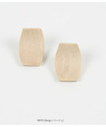merongshop | リアルボールドウッドピアス(ピアス（両耳用）)