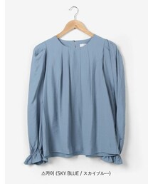 merongshop | ピンタックパフブラウス(シャツ/ブラウス)