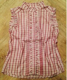 TODAYFUL | Check Frill Blouse(シャツ/ブラウス)