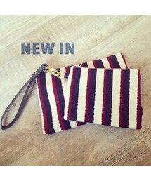 TODAYFUL | Stripe W Clutch Bag(クラッチバッグ)
