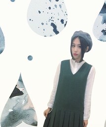 planet | 灰色貝雷帽(ハンチング/ベレー帽)