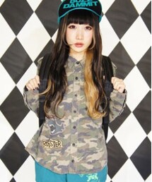 Candy Stripper | HECTIC EMBLEM ARMY SHIRT
SNARL SHARK CAMOUFLAGE SHIRT(シャツ/ブラウス)