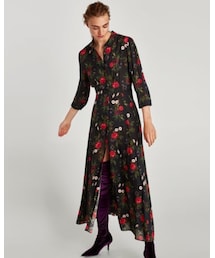 ZARA | シャツワンピース