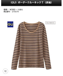 GU | Tシャツ/カットソー