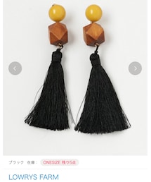 LOWRYS FARM | イヤリング