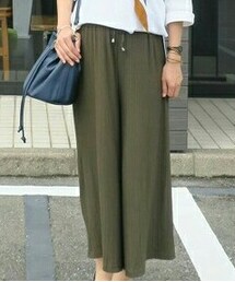 CorteLargo | プリーツワイドパンツ(その他パンツ)