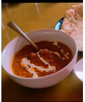 バターチキンカレーの「スカート(デニムスカート)」