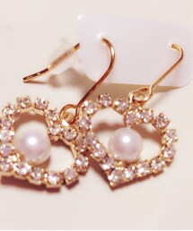 ハートピアス(ピアス（両耳用）)