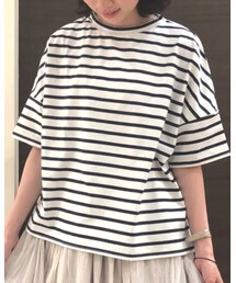 Samansa Mos2 blue | Tシャツ/カットソー