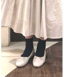 Samansa Mos2 blue | バレエシューズ