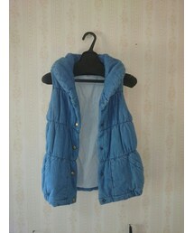 FREAK'S STORE | デニムベスト(ダウンベスト)