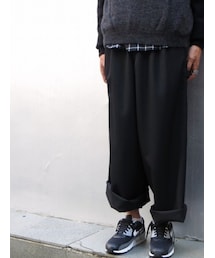 GANRYU | GANRYU　EN-P008-051-2 ウールギャバペインターパンツ(その他パンツ)
