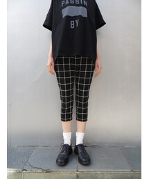 ROBES&CONFECTIONS | Robes&Confections　RCS-P03-200　ウィンドウペンストレッチパンツ(その他パンツ)