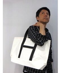 REN | REN　5E-79142　Canvas8 Wide Tote Bag L(トートバッグ)