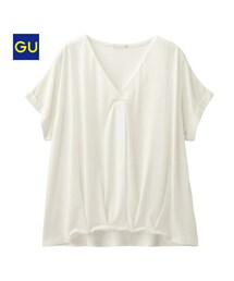 GU | フロントタックＴ(Tシャツ/カットソー)