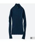 UNIQLO | 3Dメリノリブモックネックセーター(針織衫)