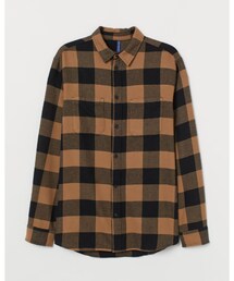 H&M DIVIDED | H&M  ネルチェックシャツ(シャツ/ブラウス)