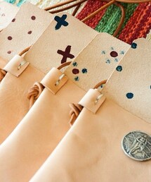 Simple Union | Handmade medicine bag with handdraw pattern (ショルダーバッグ)