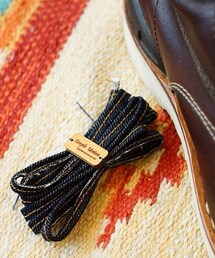 Simple Union | Handmade shoelace - Denim (シューケア用品)