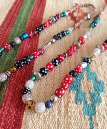 Simple Union | Handmade vintage Venetian trade beads.(ネックレス)