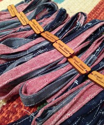Simple Union | Simple union handmade :
Kofu patchwork shoelace (シューケア用品)