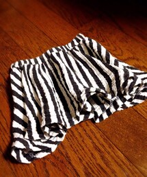 モノクロストライプスカート(スカート)