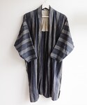 VINTAGE | 野良着 襤褸 藍染糸 絣 ジャパン ヴィンテージ 20～30年代(日本夏季浴衣)