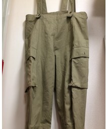 50s vintage | 55年製 伊軍 Mortar Cycle Pants(サロペット/オーバーオール)