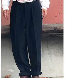 60s vintage | 60年代 タック入りスラックス(スラックス)