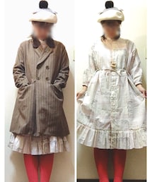 寒いから羽織って前ボタン閉めた | その他