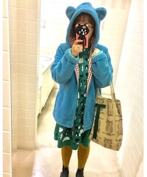 Ne-net | クマ耳🐻ボアアウター(ジャケット/アウター)