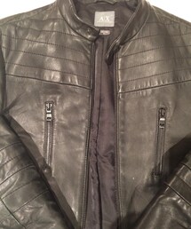 ARMANI EXCHANGE | Armani Exchange Leather Jacket(ライダースジャケット)