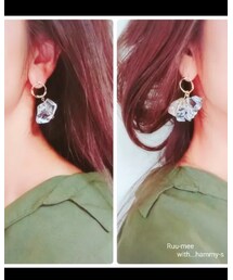 ZOZOTOWN Ruu-mee | ピアス（両耳用）